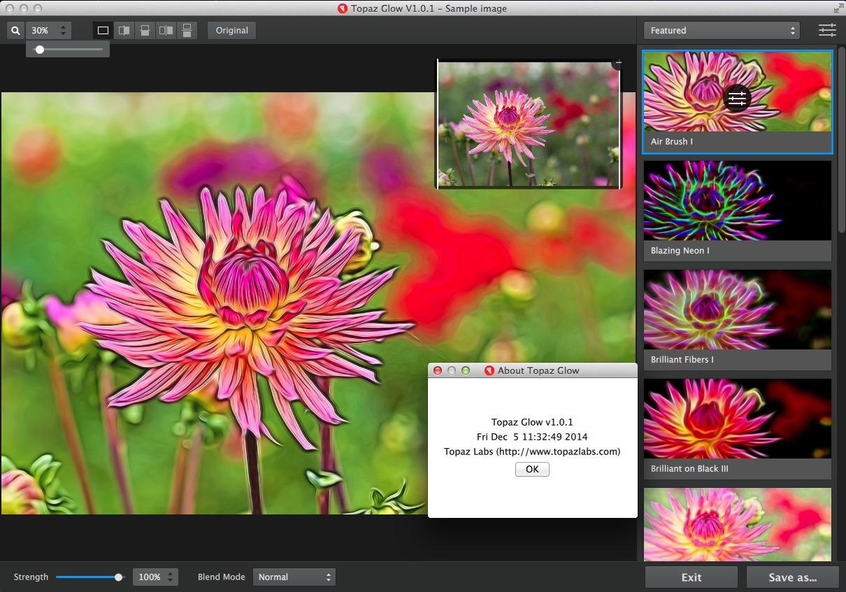 Topaz Glow 1.0.1 Mac OS X